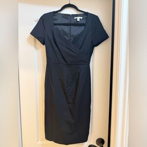 Banana Republic Classic Black Midi Dress